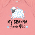thumbnail image 4 of Inktastic My Granna Loves Me Lamb Boys or Girls Baby Bodysuit, 4 of 5