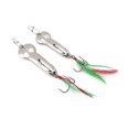 thumbnail image 2 of Juego De Cebos De Pesca Duros De Metal Con Vibración, 2 Uds., Señuelos De Pesca Duros Con Anzuelo, 10g, Plateado, 15g, Plateado, 2 of 8