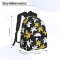 thumbnail image 4 of Picia Lilies Flowers Large Capacity Backpack Classic Style Backpack Casual Backpack Water-Resistant School Work Travel Outdoor Backpack, 4 of 8