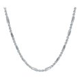 thumbnail image 2 of JOYARIS Cadena Torsal Figaro Hombre Plata Italiana 925 65 Cm X 5 Mm DM-0001632, 2 of 3
