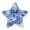 Blue Squares and Shapes, variant on Star Night Light Auto On/Off Plug-in Wall Light with Light Sensor Warm White LED for Home Party Blue Squares and Shapes