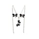 thumbnail image 3 of COLLAR DE LIBELULA OBSCURA DE PLATA CON ARETES, 3 of 4