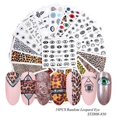 thumbnail image 1 of Juego de pegatinas para decoración de uñas, Navidad, Halloween, encaje blanco y negro, flores, dorado y plateado, pegatinas de agua bronceadoras para uñas, 1 of 6