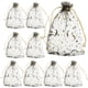 thumbnail image 4 of Bolsas de regalo de malla de 100 piezas bolsas de regalos con cordón, 4 of 4