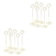 thumbnail image 4 of Bearachild 6 Pcs 22cm Tall Table Number Cards Holder  Paper Clips Menu Photo 2piezas Oro, 4 of 6