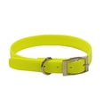thumbnail image 2 of Adjustable Dog Collar, Waterproof Chew Proof Pet Collar with Double Buckle, Heavy Duty D Ring Strap for Small Medium Large Dogs, 21.7 Inches, 2 of 4