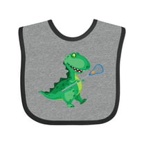 Inktastic Funny Lacrosse Player Boys or Girls Baby Bib