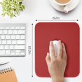 thumbnail image 3 of Mouse Pad ZYAOTWQZ 26 x 21 cm Impermeable Antideslizante Rojo, 3 of 6