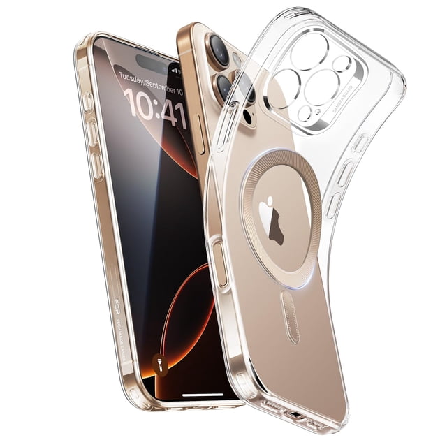Funda de teléfono ESR para iPhone 16 Pro Max con MagSafe Desert Titanium