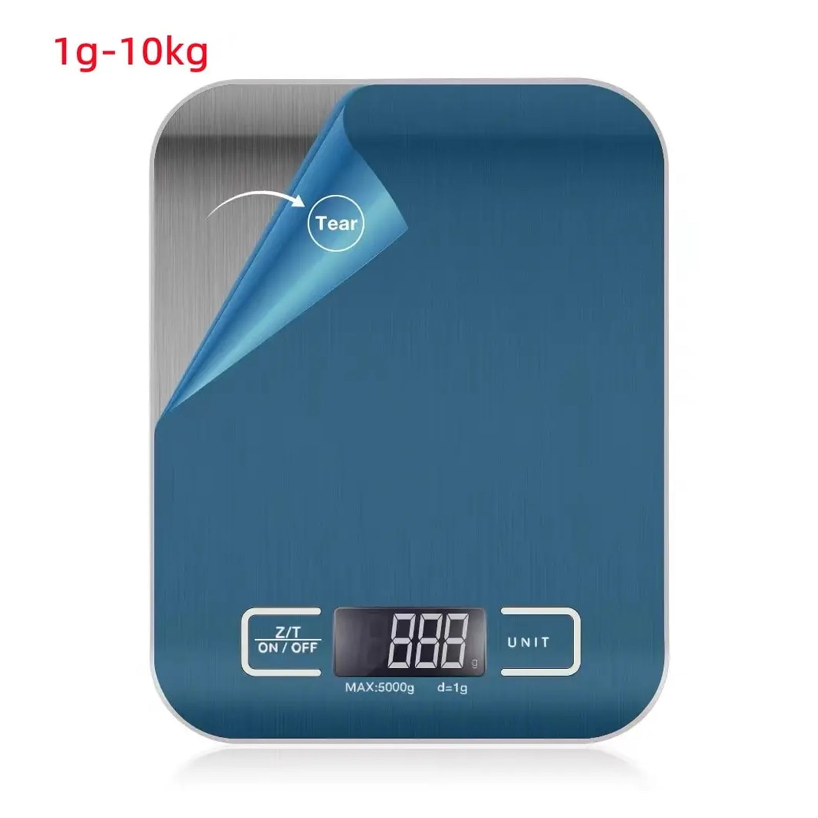 10KG Kitchen Scales Stainless Steel Weighing For Food Diet Postal Balance Measuring LCD Precision Electronic
