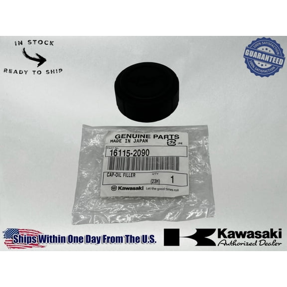Kawasaki Genuine OEM Authentic Oil Filler Cap 16115-2090