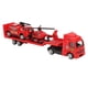 thumbnail image 1 of Juego de vehículos de ingeniería, juego de 4 piezas 1:64, simulación de coche de ingeniería de aleación, camión de construcción, remolque, rendimiento sólido, 1 of 14