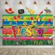 thumbnail image 1 of 30 Pieces Fiesta Theme Party Decorations Photography Backdrop Background Studio Props Set for Mexican Dress-up Summer Fiesta Luau Theme Cinco De Mayo, 1 of 4