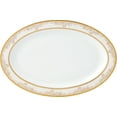 thumbnail image 4 of Lorren Home Trends 57 Piece `Chloe` Bone China Dinnerware Set (Service for 8 People), Gold, 4 of 4