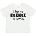 thumbnail image 3 of Inktastic I Love My Mimi with Hearts Boys or Girls Toddler T-Shirt, 3 of 5