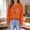 Orange, variant on Womens Fall Oversized Crewneck Sweatshirt with Pumpkin, Football & Maple Leaf Graphic, Army Green,Size XS