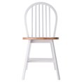 thumbnail image 4 of Windsor 2pc Chair Set, Natural and White, 4 of 9