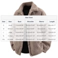 thumbnail image 2 of Veste Évasée à Manches Longues en Polaire Chaude et Décontractée pour Hommes, Confortable pour un Usage Quotidien, 2 of 8
