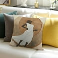 thumbnail image 3 of SHANXI TopXma Girl Black Body Line Art Throw Pillow Cover, Gifts for Women Girls,n Home Bedroom Living 20x20in, 3 of 5