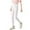 White, variant on Tiijoy Toddler Girls' High Rise Leggings Skinny Stretch Tights Active Breathable Pants, Sizes 3-4