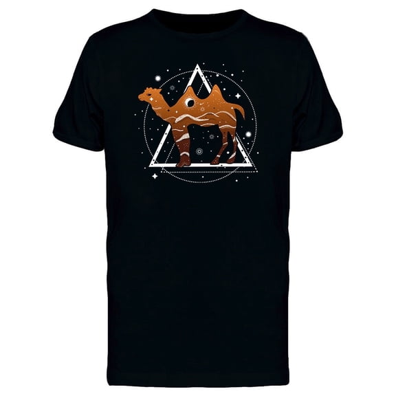 Camel And Desert Space Tee Men's -Image by Shutterstock