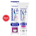 thumbnail image 3 of Sensodyne Clinical White Toothpaste Clinically Proven Whitening for Sensitive Teeth, Stain Protector, 3.4 Oz, 3 of 13