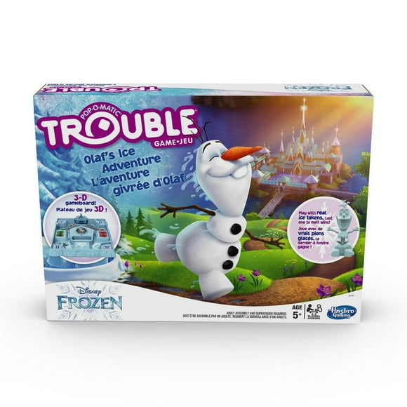 Trouble Disney Frozen Olaf's Ice Adventure Game