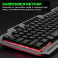 thumbnail image 5 of LED Keyboard and Mouse, 104 Keys Rainbow Backlit Gaming Keyboard, USB Wired Computer Keyboards and Mouse Combo for Games, Office, Household, Gifts for Men&Boyfriend(Black), 5 of 6
