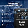 thumbnail image 4 of Altavoz PA Alto Professional TS408 2000W 8 pulgadas con mezclador, 4 of 9