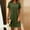 Army Green1, variant on Kojanyu Women's Casual Sundress Short Sleeve Crew Neck T Shirt Dress 2026 Stretchy Summer Loose Dresses