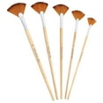 thumbnail image 4 of 5 Pcs Pinceaux Portables Multi-Fonctions Pinceaux Ventilateurs Professionnels Pinceaux Aquarelle, 4 of 8