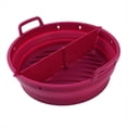 thumbnail image 1 of Freidora de Aire Placa de Silicona Freidora de Aire Reutilizable Accesorios de Cocina Herramienta Plegable para Freidora de Aire de 8,5 Pulgadas Molde para Hornear Rojo, 1 of 5