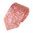 thumbnail image 2 of Ahabrexf Men's Fashion Slim Satin Tie,Solid Color Various Colors Polyester Necktie, 2 of 2