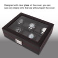 thumbnail image 4 of Watch Storage Box, Collector Case Organizer 10Grids Watch Box, For Ring Sunglasses, 4 of 8