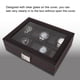 thumbnail image 1 of Caja Para Relojes, Organizador Relojes Caja Caja De Presentación Del Reloj, Caja De Organizador Joyería, Estuche De Relojes Caja De For Viaje, Negro Entendido Y Elegante Ecomeon no, 1 of 5