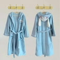 thumbnail image 2 of Sanrio Kuromi Cinnamoroll Genuine Bathrobe Velvet Pajama Water Absorbing Quick Drying Bathroom Can Wrap Cartoon Sleeping Robe, 2 of 18