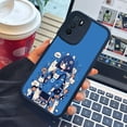 thumbnail image 4 of ¡Proteja su iPhone con una divertida funda para teléfono plateada colorida de doble capa mate con gráficos!, 4 of 4