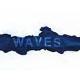 thumbnail image 3 of Marrott, Stephanie 24x19 Black Modern Framed Museum Art Print Titled - Blue Waves, 3 of 5