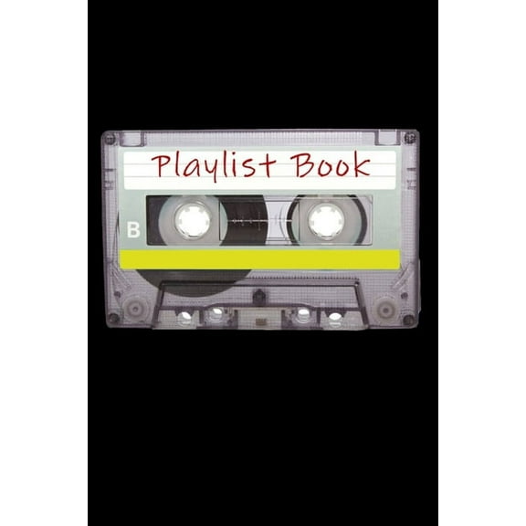 Playlist Book: Mixtape Song List Book for DJs, Musicians, and Music Lovers (Black)
