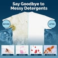thumbnail image 3 of STEAM AND GO 3-in-1 Ultra Concentrated Dissolvable Laundry Detergent Sheets, Unscented, 30 Count, 3 of 8