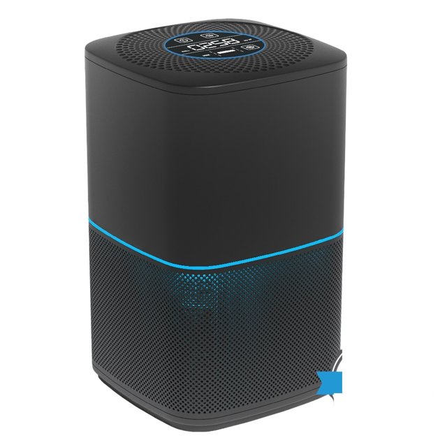 Air Purifier , Air Cleaner H13 TRUE HEPA Filter for Home Allergies Pets Hair Smokers , Remove 99% Smoke Dust Pollen , High-Efficiency