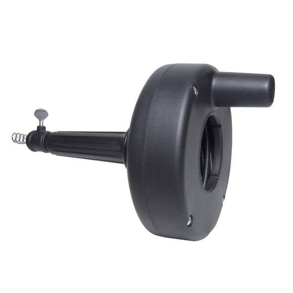 Master Plumber 84150 EF Tarière de Drain de 15 Pi, Dégage des Tuyaux jusqu'à un Diamètre de 1 1/2 Po, Débouche Rapidement et Efficacement les Drains, Fil de 1/4 Po d'Épaisseur, Tambour Robuste