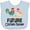 AE-Light Blue, variant on Inktastic Future Chicken Farmer Childs Boys or Girls Baby Bib