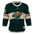 thumbnail image 2 of Youth Outerstuff Matthew Boldy Green Minnesota Wild Home Replica Jersey, 2 of 3