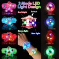 thumbnail image 3 of Pulseras iluminadas GOHEYI como obsequio de fiesta para niños, paquete de 24, 3 of 6