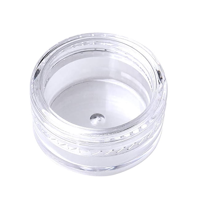 HBFAGFB Transparent Empty Makeup Container Set of 50 Storage Box for Travel Going Out White One Size