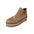 thumbnail image 2 of Zapatos de mujer Botines de tacón de cuña Cremallera lateral plana Punta redonda Color sólido Botas de plataforma desnuda Wmkox8yii sa2365, 2 of 5