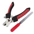 thumbnail image 1 of Flmtop Professional Pet Dog Cats Alloy Nail Pliers Scissor Trimmer Clipper + File Set, 1 of 8