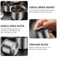 thumbnail image 3 of Dosaele 1Pc Stainless Steel Spice Ball Loose Leaf Tea Strainer Useful Seasoning Ball, 3 of 6