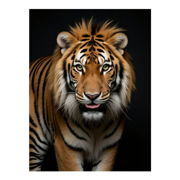 Diamond Art Kits for Adults - 5d Majestic Bengal Tiger Portrait Diamond Painting for Adults, Diamond Art for Adults Beginners, Diamond Painting Kits for Adults for Home Wall Decor